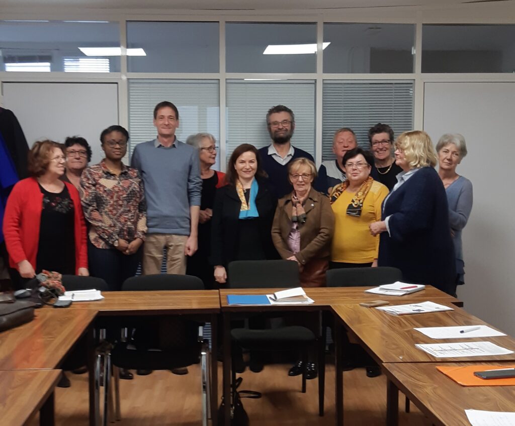 Rencontre présidente CNAF
