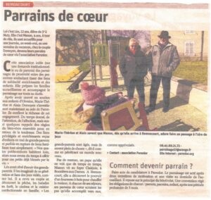 Lire la suite à propos de l’article Témoignage de parrains