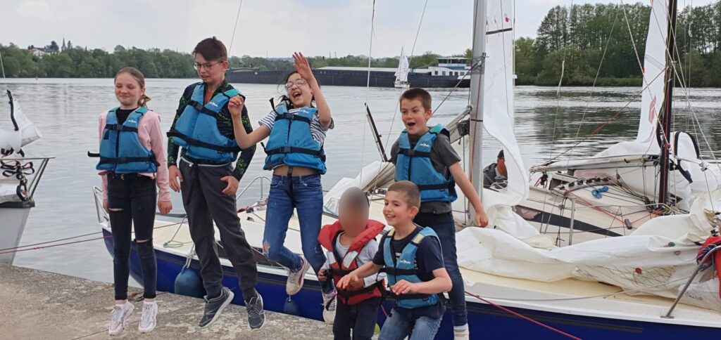 Journée voile à Argancy